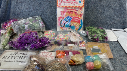 Fake Flowers-Stickers and Party Supplies and More