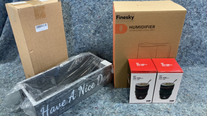 Have a Nice Day Trey- (2) EF 24-105mm Cup-Humidifier Cool Mist