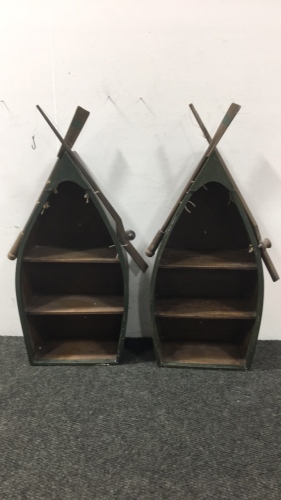 (2) Boat Shelves