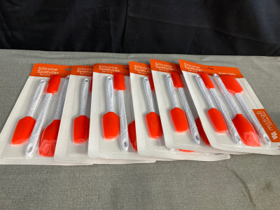 (6) Packages of Mistralli silicone Spatulas