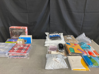 Large Box of Amazon Consumer Goods- Various New Items in Original Packaging