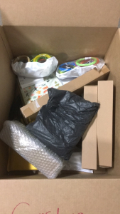 Box Of Assorted Amazon Items