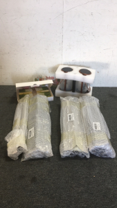 (2) Heat Guard Replacement Sets For Gas Grill (2) Grill Bar Replacement Kits (2) Solar Powered Outdoor Lights (4) Citronella Wax Melts