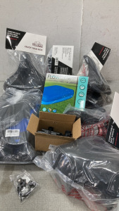 Inflatable Pool Cover, Bike Seats, Snorkeling Gear and More