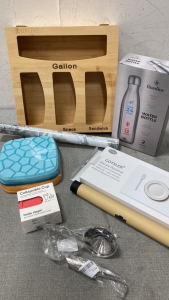 Stainless Steel Water Bottles, Place Mats, Baggie Organizer and Other Kitchen Items