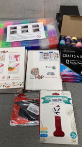 Acrylic Paint and Paint Markers, Loom Kit, Diamond Art and More