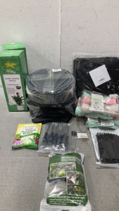 Coir Totem Poles, Plant Watering Spikes, Bungee Netting For Grow Tents, And Other Outdoor Items