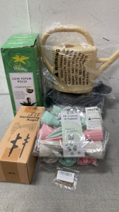 Gardening Auger, Coir Totem Poles, Watering Pale, Plant Watering Spikes