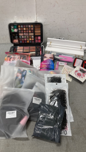 Makeup Kit, Nail Kit, Hair Extensions And More