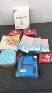 Eye Glass Shield, (3) First Aid Kits, (3) Bags Of Lanyards And More