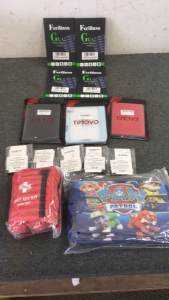 (4) Tempered Glass Screen Protector, (3) Timovo Cases, First Aid Kit and More