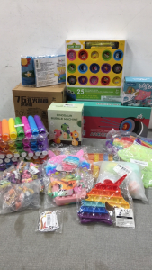 Archery Sets, Fidget Toys, Bubble Gun and more