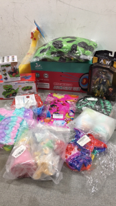 Fidget Poppers, Archery Sets, Wrestling Figure, Super Mario Figures and more