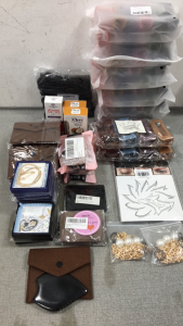 Hair Clips, Eye Tape, Various Jewelry, Massage Stones and more