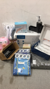 Neck Massager, Various Bathroom Items and Decor