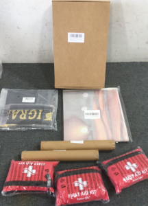 (3) First Aid Kits, (2) Thor Posters, Loom Bands Kit and More