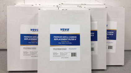 (7) Premium Hepa and Carbon Replacement Filter H