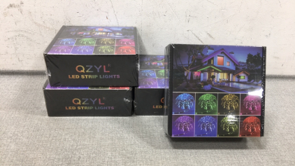 (4) LED Strip Lights
