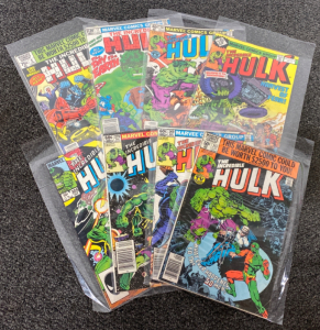 (8) Vintage Incredible Hulk Comics