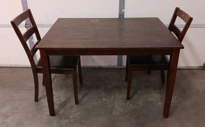 Dining Table Set with 2 Chairs