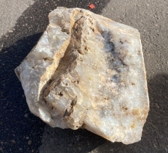 Large Plume Agate Landscape Stone