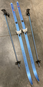 (1) Pair of Valtonen Skis & Poles