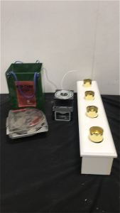 Wall Light Fixture, Fish Feeder