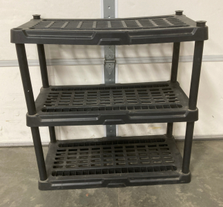 Black Shelf Storage