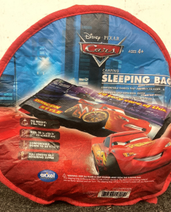 Disney “Cars” Sleeping Bag