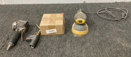 Dewalt sander with auto lighter and Honda xr80