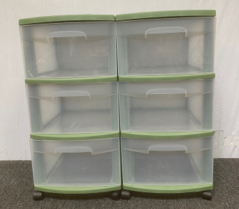 (2) Sterilite Storage Containers