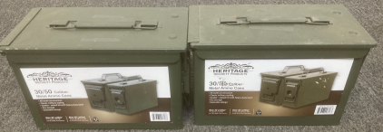 (2) Heritage Ammo Cans