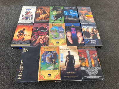 Assortment Of VHS Movies