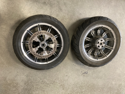 (2) Harley tires