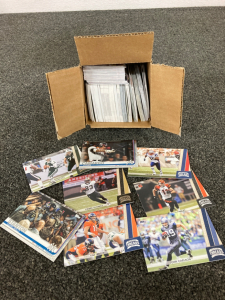 Assortment Of Football And Baseball Cards