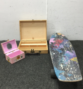 Handpainted Beginners Skateboard and More