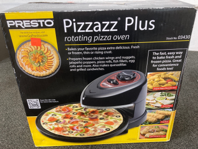 Presto Pizzazz Plus Rotating Pizza Oven