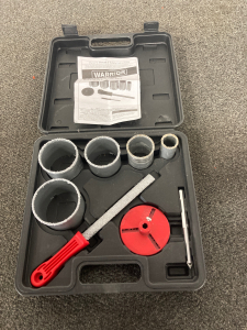 Carbide Grit Hole Saw Set