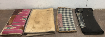 (4) Horse Pads/Blankets