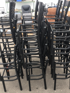 (15) Chairs With Seat Pads