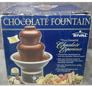 (1) Rival Chocolate Fountain