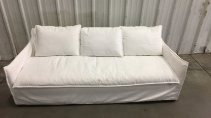 (2) Matching White couches