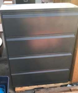 (1) File cabinet