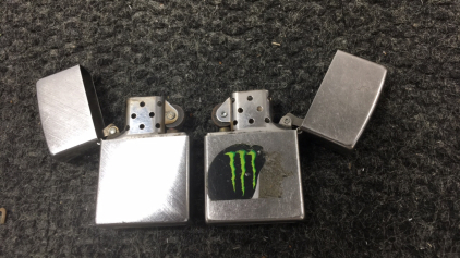 (2) Zippo Lighters