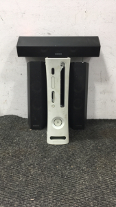 Xbox 360 and computer speaker by samsung