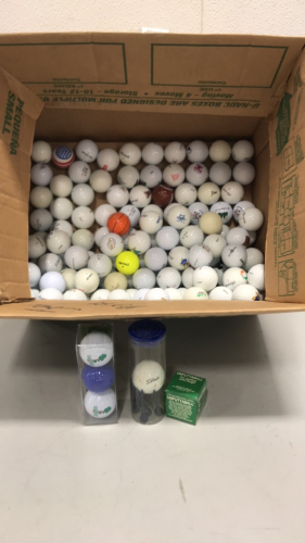 Huge Collection of (100+) Golf Balls and Golf Novelty Items