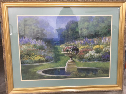 Framed Garden Print
