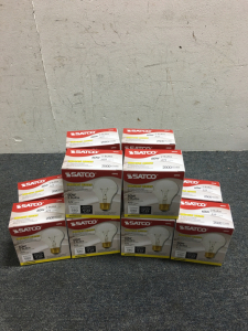 (24) Satco Vibration Service Incandescent 60 Watt light Bulbs New In Box