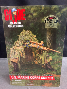 GI Joe Classic Collection Limited Edition 1997 US Marine Corps Sniper