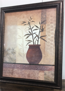 Vivian Flasch Aloe Vera Print In Wood Frame